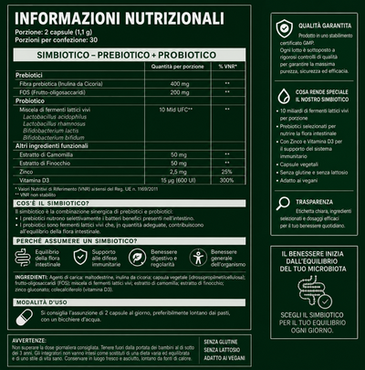 Simbiotico | Intestino e Microbiota